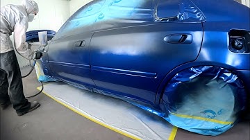 Honda Civic EG Full Paint Job: PPG Shopline Products