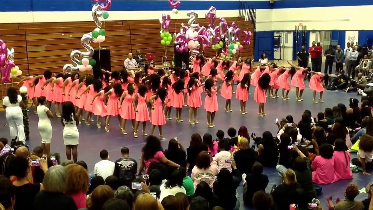 Hampton University Alpha Kappa Alpha Gamma Theta Chapter Probate 2016