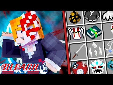SAIU !!! NOVO MELHOR ADDON/MOD DE BLEACH V2 PARA MINECRAFT PE ...