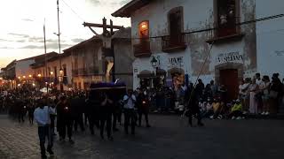Procesión de los Cristos. Jueves Santo. Pátzcuaro,  Michoacán.