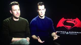 Batman Vs Superman Interview - Sad Affleck