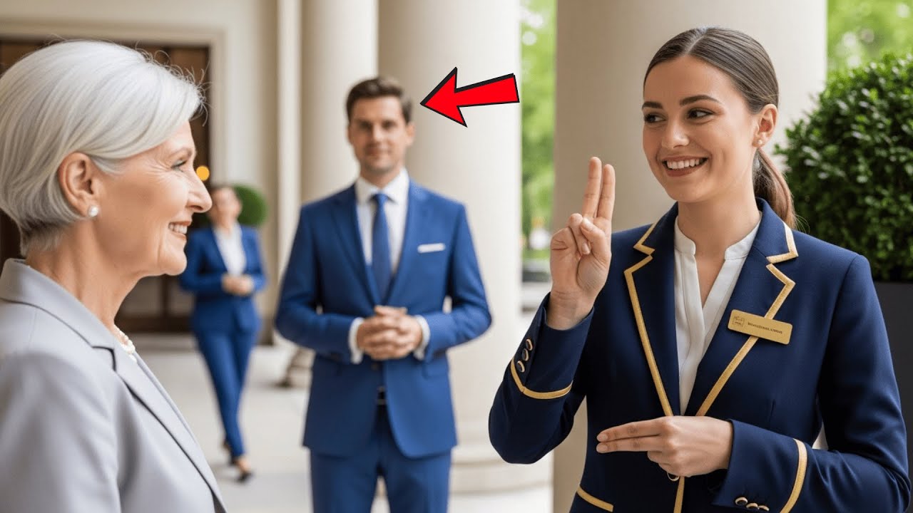 Schüchterne Rezeptionistin Grüßte Die Taube Mutter Des Milliardärs — Ohne Zu Wissen, Dass Er Sieh