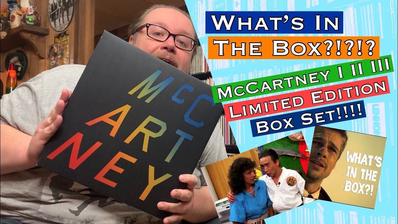 McCartney I II III Limited Edition Box Set. What's In the Box