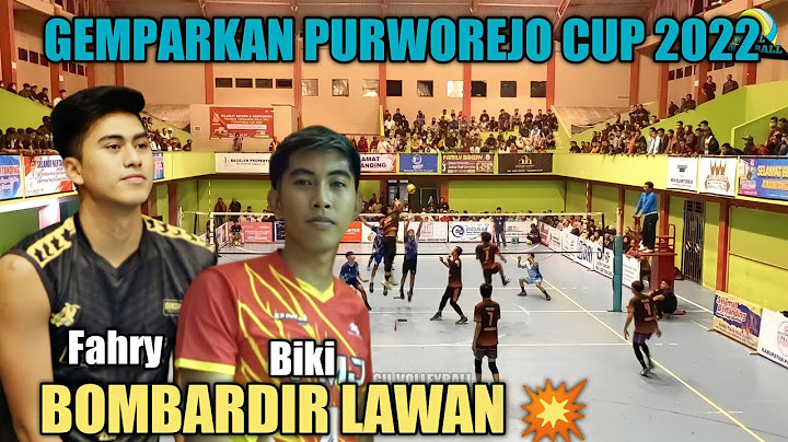 DUET MBLEDOS FAHRY SEPTIAN FT BIKI PRATAMA GEMPARKAN PURWOREJO CUP 2022