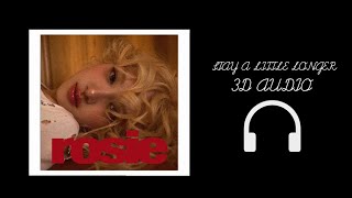 Ros  Stay A Little Longer  3d  Sound Spatial rosie