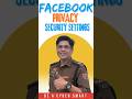 Important Facebook Security & Privacy Settings #secureapp