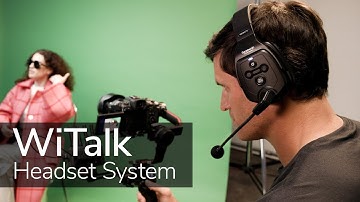 Enhance Team Communication with WiTalk Headset | Full Duplex Wireless Intercom System