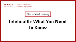 Introduction to Telehealth: What You Need to Know Course Trailer