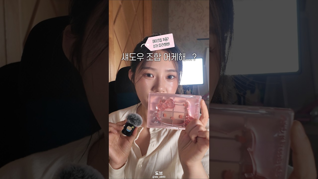 메이크업 처음?? 난 처음에 이것부터 했어! (섀도우 조합 편)