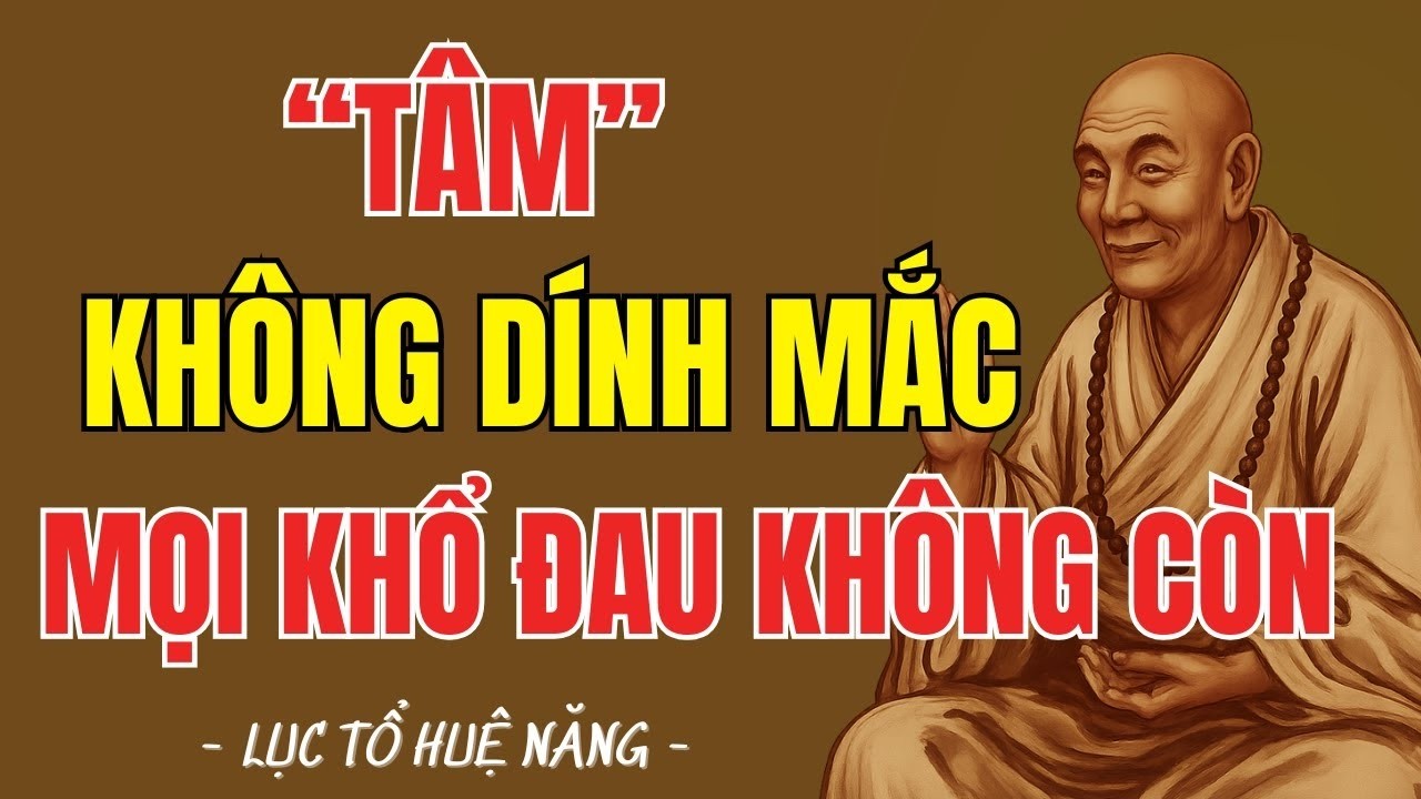 LỤC TỔ HUỆ NĂNG - Tâm Không Dính Mắc Mọi Khổ Đau Biến Mất | Lời Dạy Sâu Nhất Trong Pháp Bảo Đàn