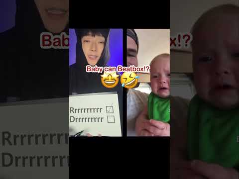 🤩🤣Baby can Beatbox⁉️Shout