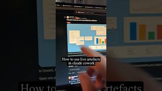 How to use live artefacts in claude cowork