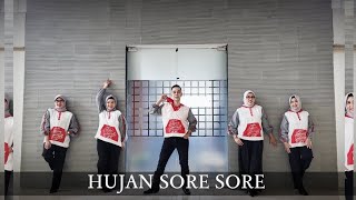 HUJAN SORE SORE - line dance demo by The Ladies class