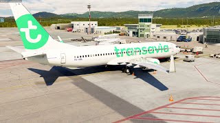 🔴 LIVE : Figari ✈ Nantes | Vol Transavia | PMDG 737-800 | LFKF - LFRS | IVAO ATC [MSFS 2020]