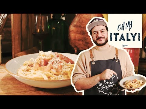Marco Pierre White recipe for Spaghetti Carbonara. 
