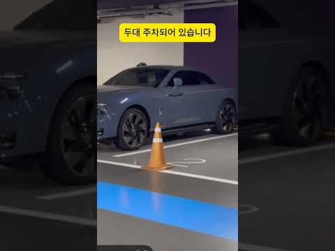 최소6억짜리 전기차만 주차가능