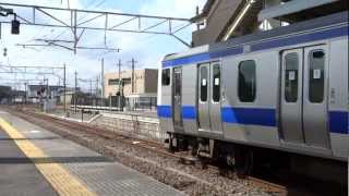 E531系 中距離列車普通 上野行き 勝田発車 [HD]