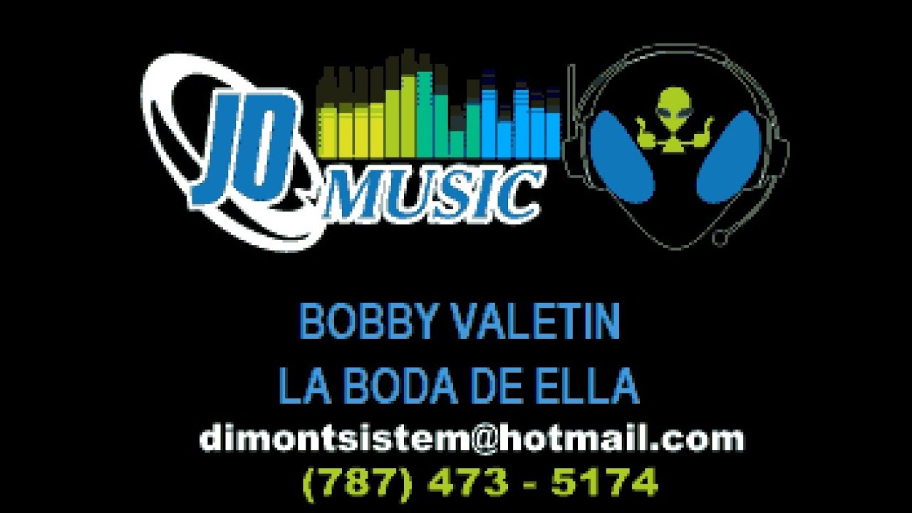 karaoke Bobby Valentin La Boda De Ella