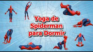 🌙 Yoga para Calmarse Antes de Dormir | Rutina de Relajación para Niños (8 Posturas Suaves)