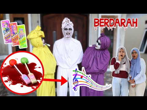GAWAT ! SEMUANYA DITEROR PERMEN LOLIPOP MUSIC BERDARAH | CHIKAKU FAMILY