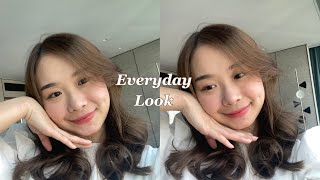 Everyday look ฉบับคนแต่งหน้าไม่เก่ง + ม้วนผมเล็กๆ💄