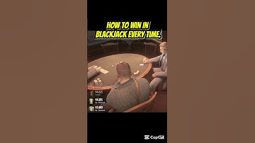 Win Every Blackjack Hand in RDR2 Easy Trick! #RDR2 #Blackjack #GamingTips #RockstarGames #RDR2Tricks