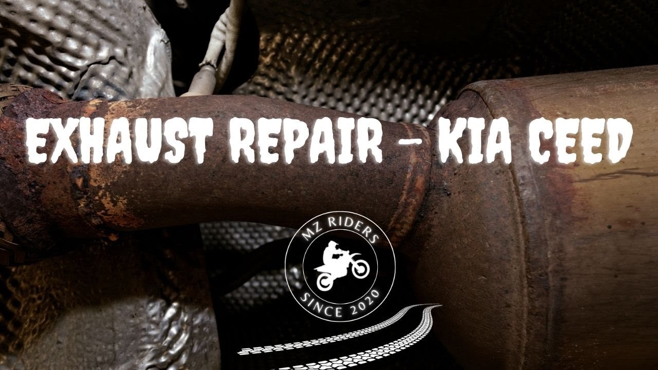 KIA CEED Exhaust Repair YouTube