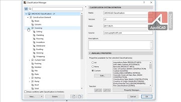 ARCHICAD 21 - Create and Manage Custom Element Classification (BahasaCr.Anggra Pranalistianto)