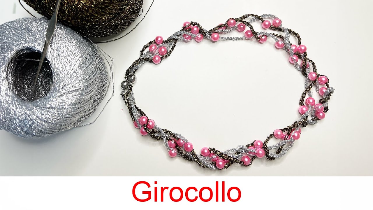 Girocollo numero 1 all'uncinetto