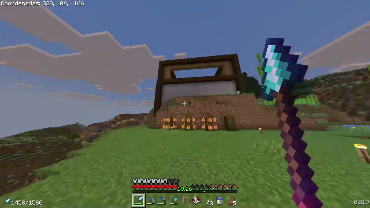 Construyendo mi casa - Minecraft Bedrock Server Survival