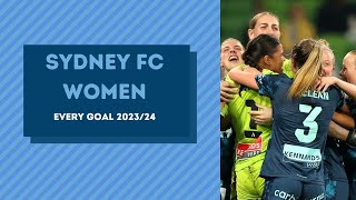 Sydney FC • ALeague Women • 2023/24 • All Goals