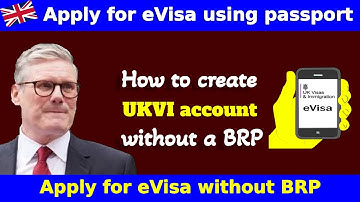 How to apply for eVisa with passport #evisa #brp