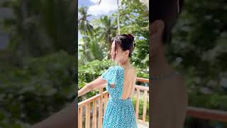 Shorts Glowing Bohol Palm Trees 티파니에 플라워 원피스모노빈제이바캉스원피스비치원피스비치웨어Dressbeachwearlookbook