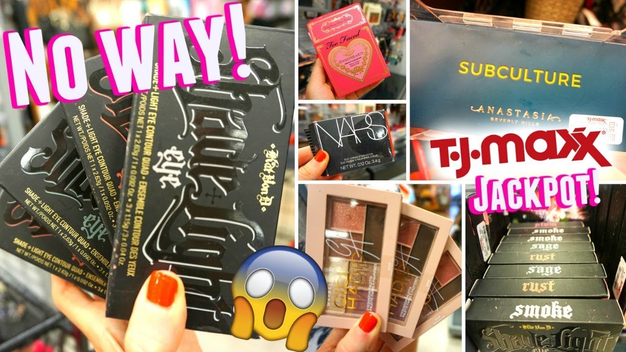 The BEST TJ MAXX MAKEUP FINDS... PROMISE!! NARS, KVD, TOO FACED + HUGE