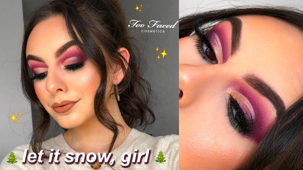 TOO FACED LET IT SNOW, GIRL COLLECTION TUTORIAL + REVIEW! | itsmartinaxo