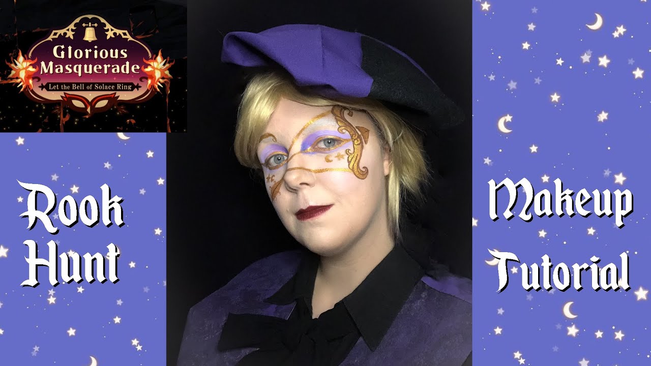 Glorious Masquerade Rook Hunt Makeup Tutorial - YouTube