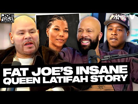 Thumbnail for Fat Joe tells INSANE story of Queen Latifah CHASING HIM around the studio 😂 | Jadakiss & Common