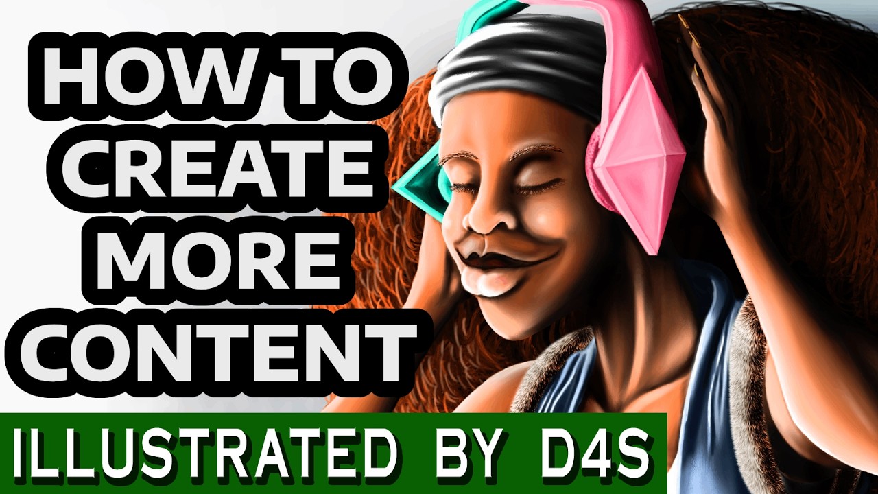 How I Turn My Art Workflow into a Content Machine | Illustrated By D4S {11}