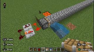 Minecraft infinite cobblestone generator