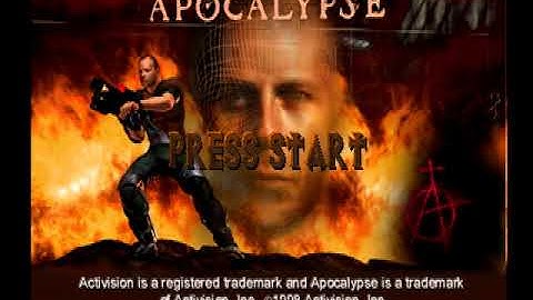 Apocalypse PS1 Intro + Gameplay [No Commentary]
