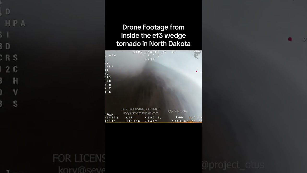 Drone Footage Inside The Ef3 Wedge Tornado..| Crazy 