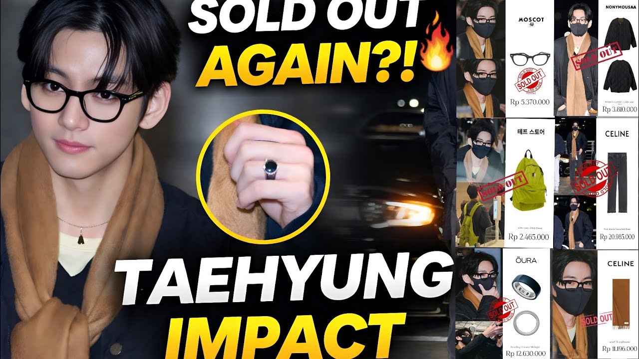 «Простой» аэропортный стиль Тэхёна за ночь стал люксовым трендом