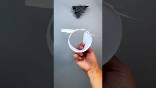 how to make new paper crafts flying toy / Kids craft paper toy #shorts #viralshorts #craft
