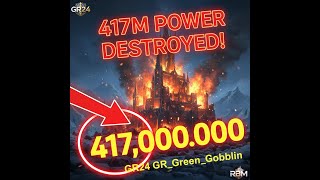💥 417M Power Down! GR24 Green Goblin vs RBM | Warpath Alliance Battle PvP Strategy 🔥