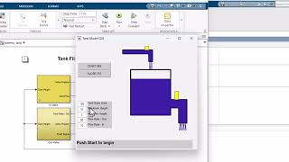 Tank Fill and Empty Simulation in MATLAB Simulink with Animated Visualization | MATLAB Project