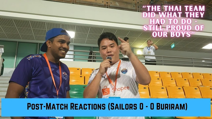 Post-Match Reactions - Lion City Sailors v Buriram (Shopee Cup 24/25)