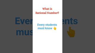 #definitionofRationalnumber #visuallearning #clearconcept #ncertmaths #Class 5 to 10