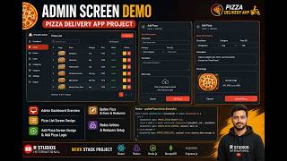 Complete MERN Pizza Delivery App | Admin Panel & Redux CRUD Tutorial