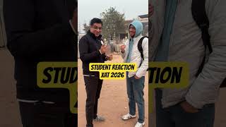 XAT 2026 Student Reaction From The Exam Centre #shorts #mbawallah