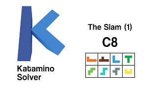 #Katamino - how to solve Level: The Slam (1) - C8